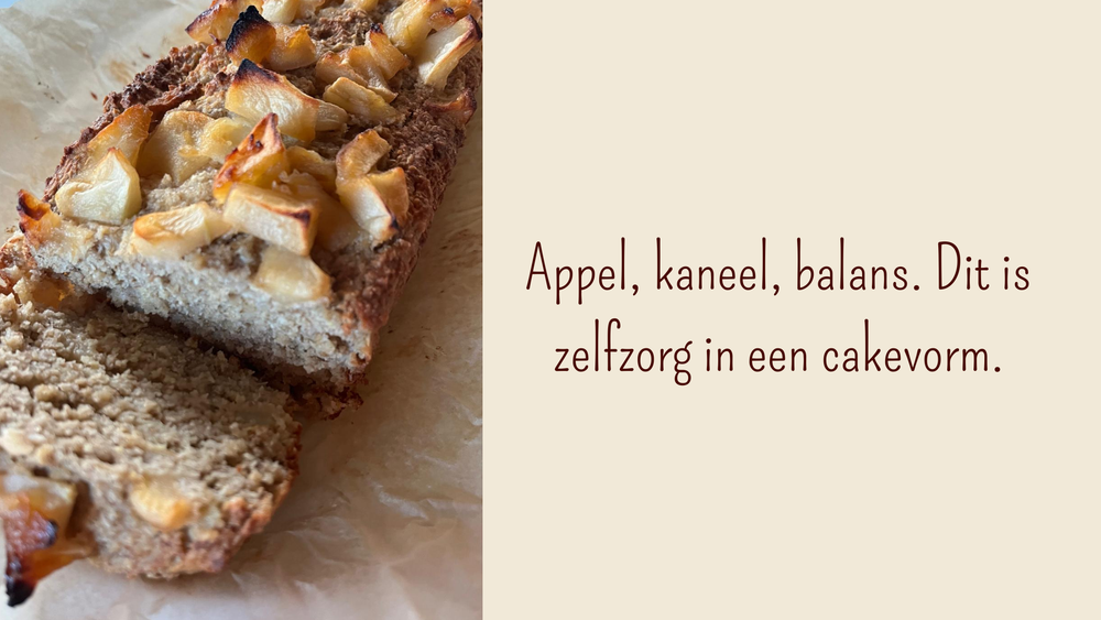 Banaan, appel kaneel cake glutenvrij en hormoonproof recept